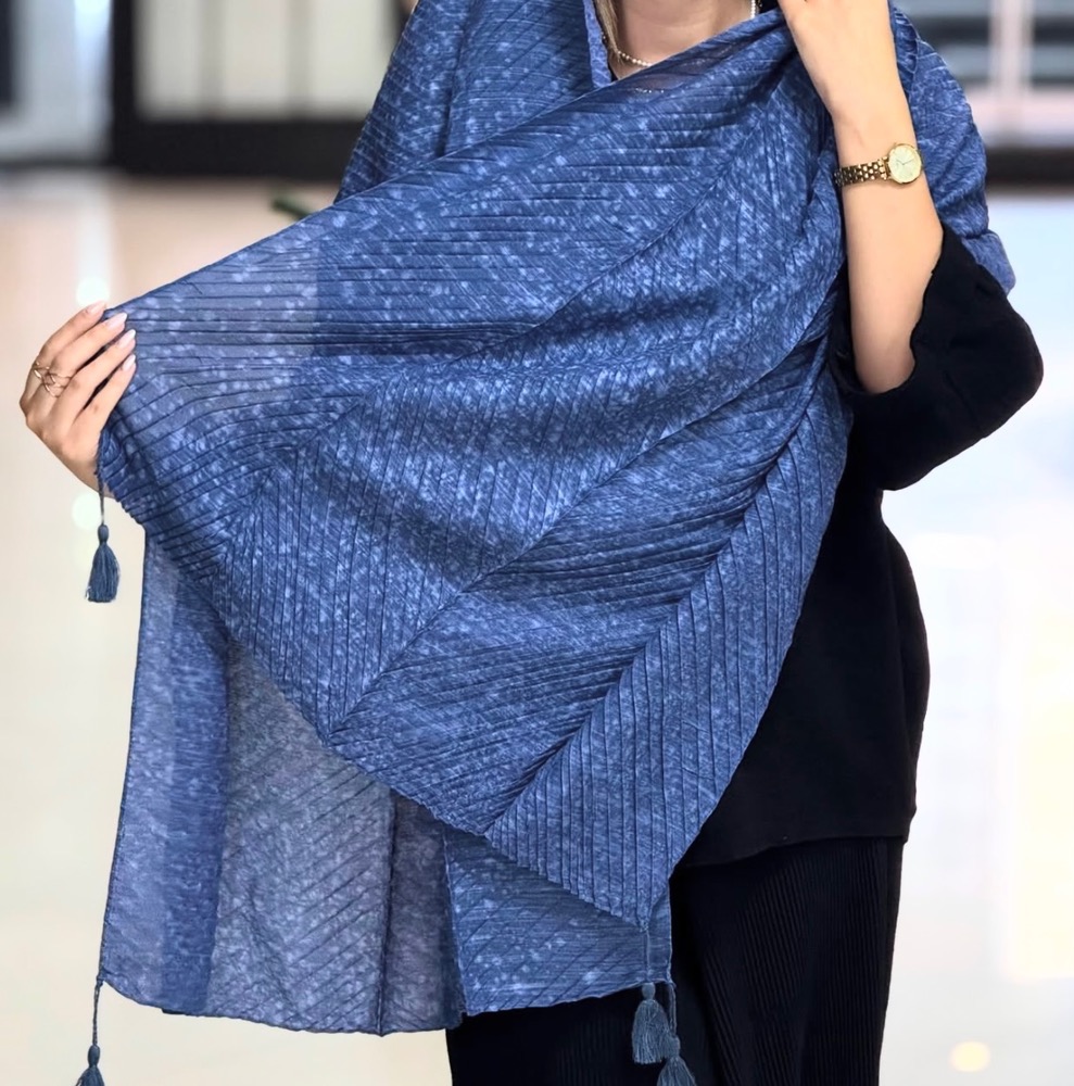 شال های پلیسه نخی Image 6