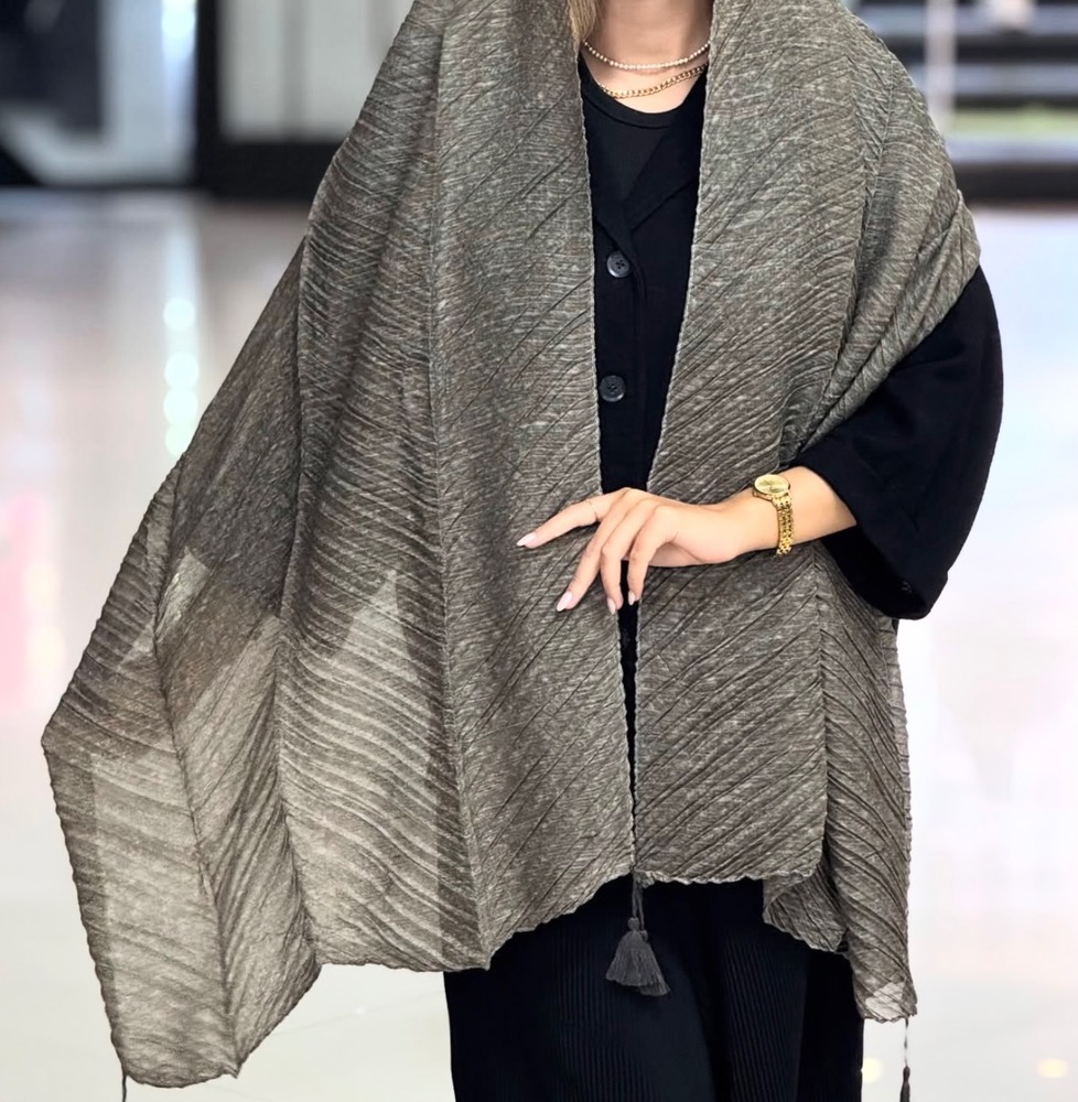 شال های پلیسه نخی Image 7