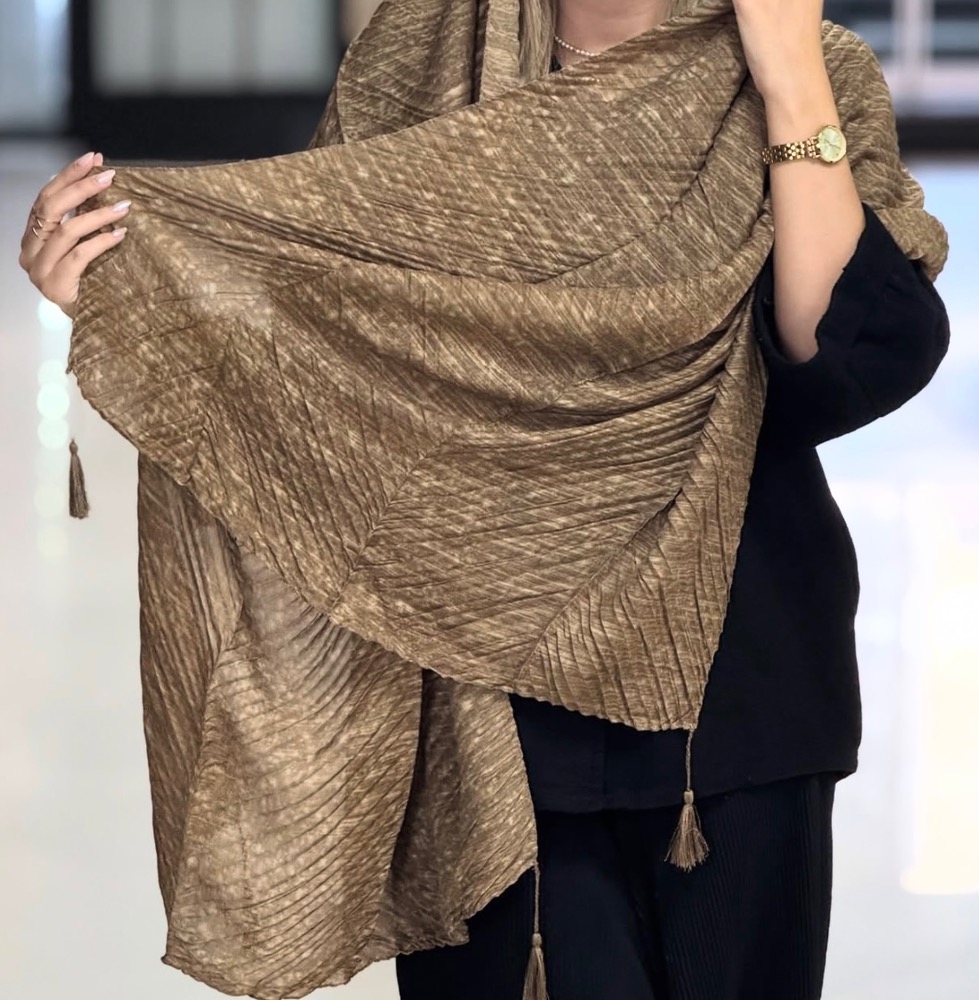 شال های پلیسه نخی Image 3