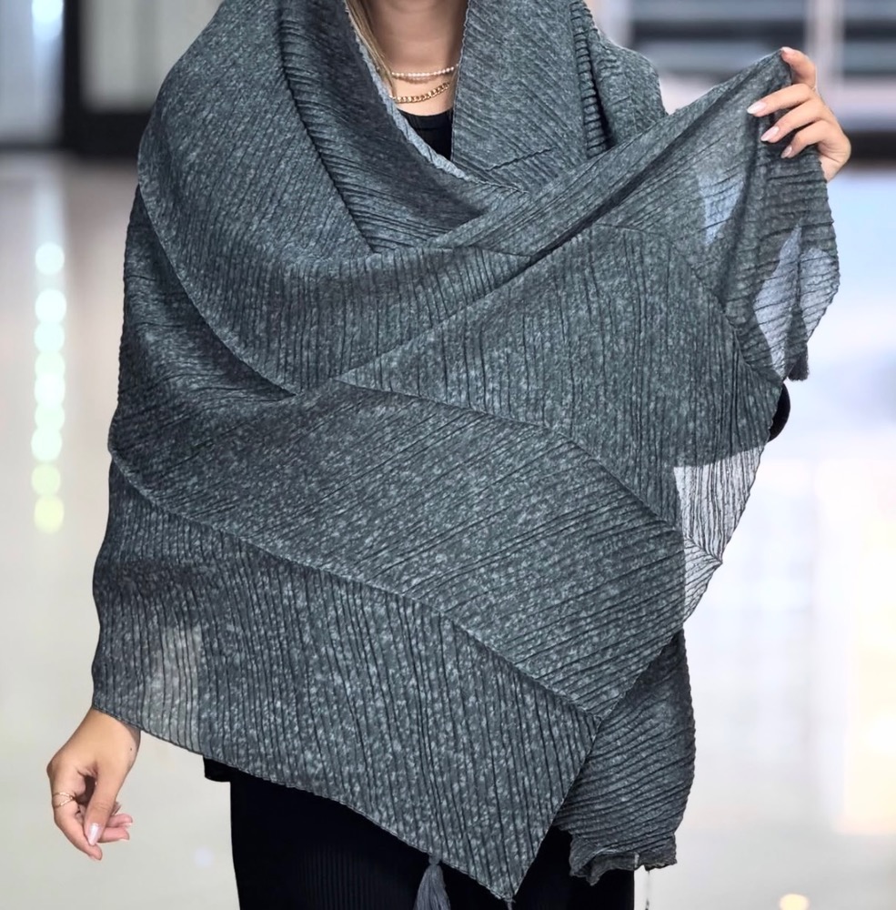 شال های پلیسه نخی Image 4