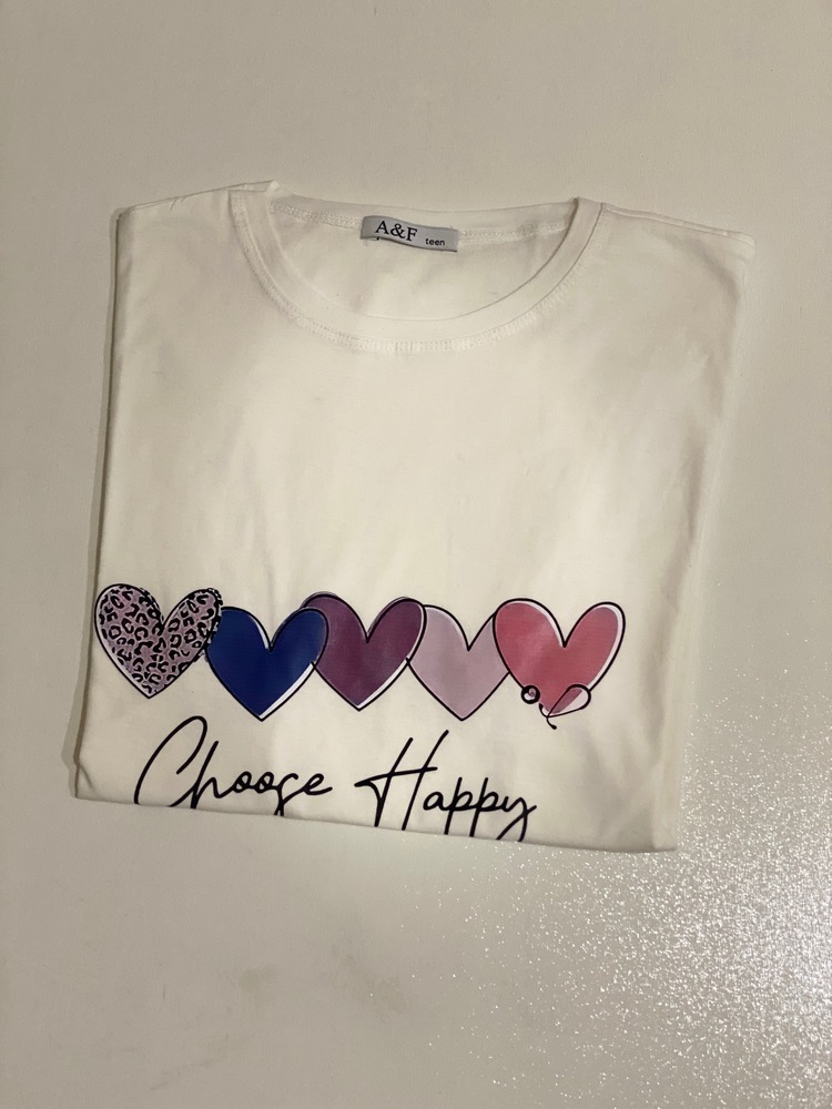 تیشرت چاپ قلبی Image 4