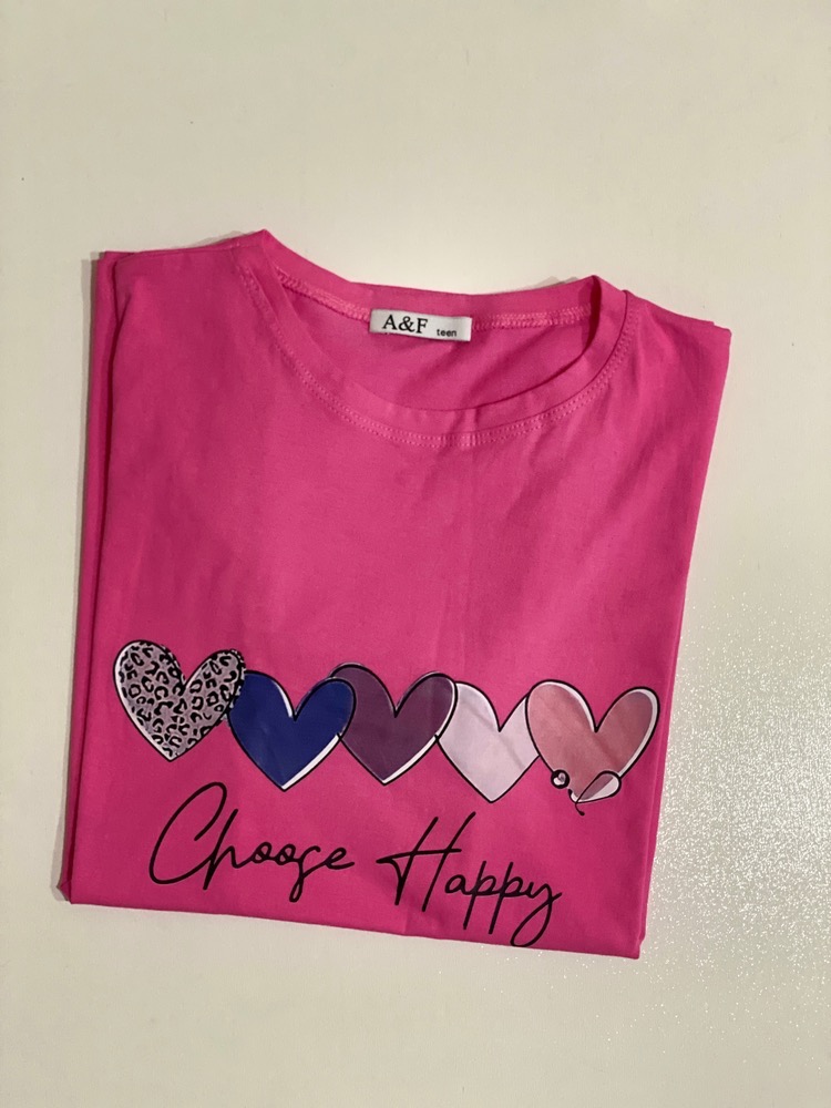 تیشرت چاپ قلبی Image 6
