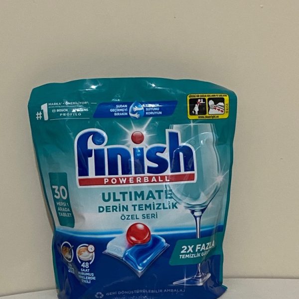 قرص ظرفشویی finish تعداد 30 عددی